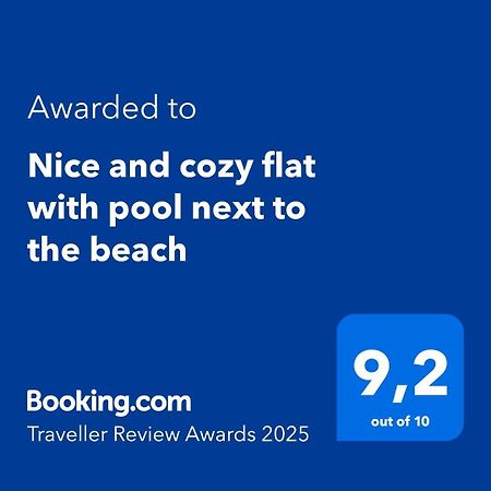 Nice And Cozy Flat With Pool Next To The Beach El Albir Eksteriør bilde